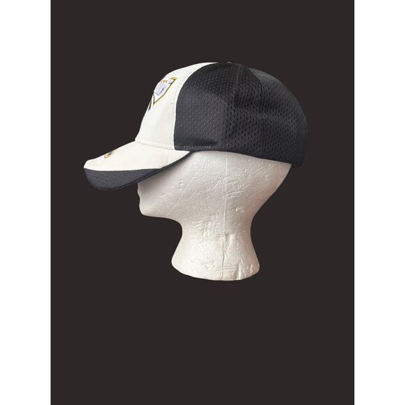 2004 NBA Champions Detroit Pistons Locker Room Hat Black & White Mesh Cap Reebok - Picture 5 of 9